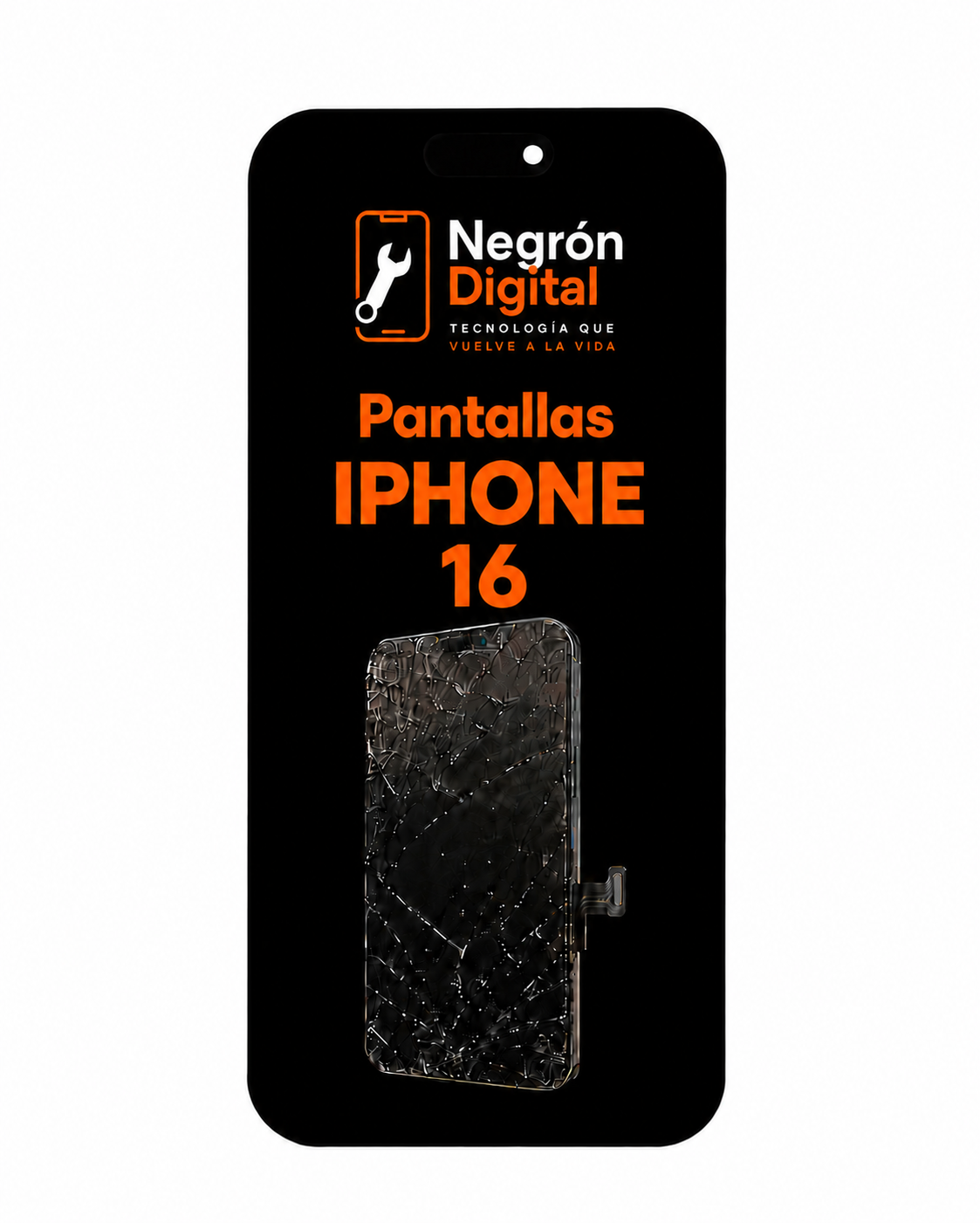 Servicio de Montura - Pantalla iPhone 16