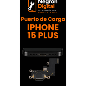 Servicio de Montura - Puerto de Carga iPhone 15 Plus
