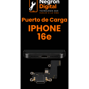 Servicio de Montura - Puerto de Carga iPhone 16e