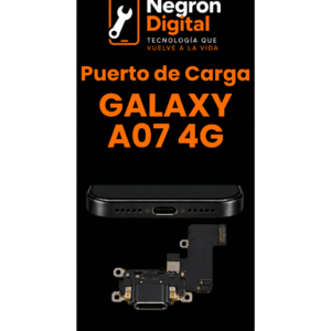 Servicio de Montura - Puerto de Carga Galaxy A07 4G