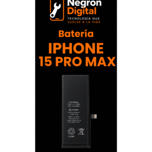 Servicio de Montura - Batería iPhone 15 Pro Max