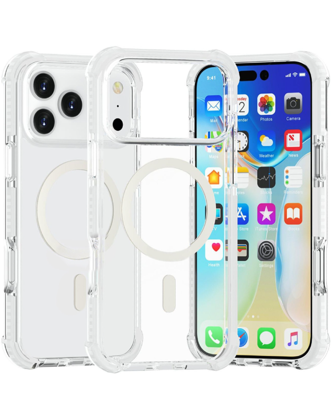 Servicio de Montura - Protector de pantalla de vidrio templado transparente iPhone 17 Pro Max / Incluye Cover - Imagen 3