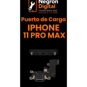 Servicio de Montura - Puerto de Carga iPhone 11 Pro Max