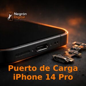 Puerto de Carga Instalado – iPhone 14 Pro