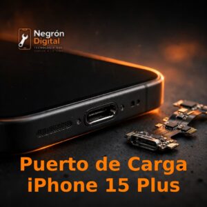 Puerto de Carga Instalado – iPhone 15 Plus