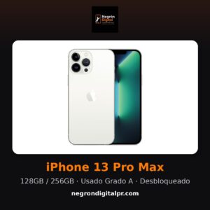 iPhone 13 Pro Max — Usado Grado A (HSO)