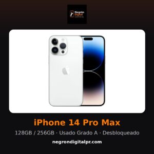 iPhone 14 Pro Max — Usado Grado A (HSO)