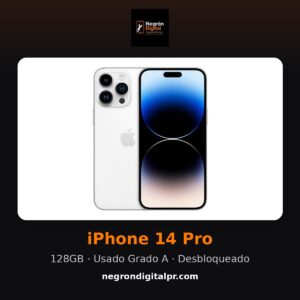 iPhone 14 Pro — Usado Grado A (HSO)